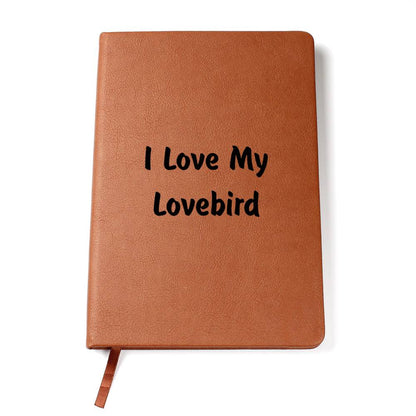 Love My Lovebird - Vegan Leather Journal