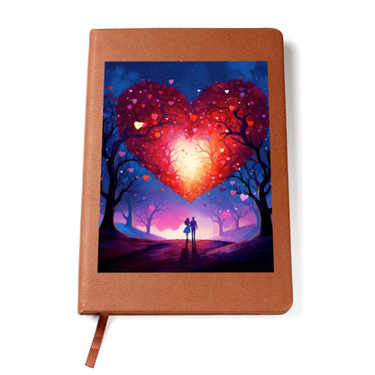 Valentine's Day Art 241 - Vegan Leather Journal