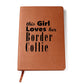 Border Collie - Vegan Leather Journal