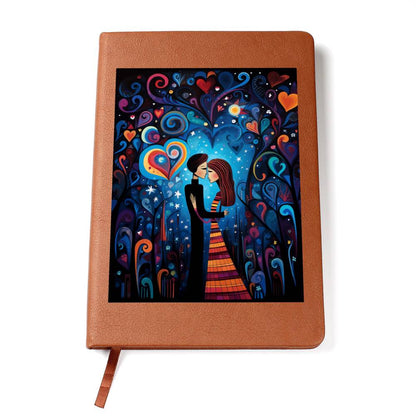 Valentine's Day Art 190 - Vegan Leather Journal