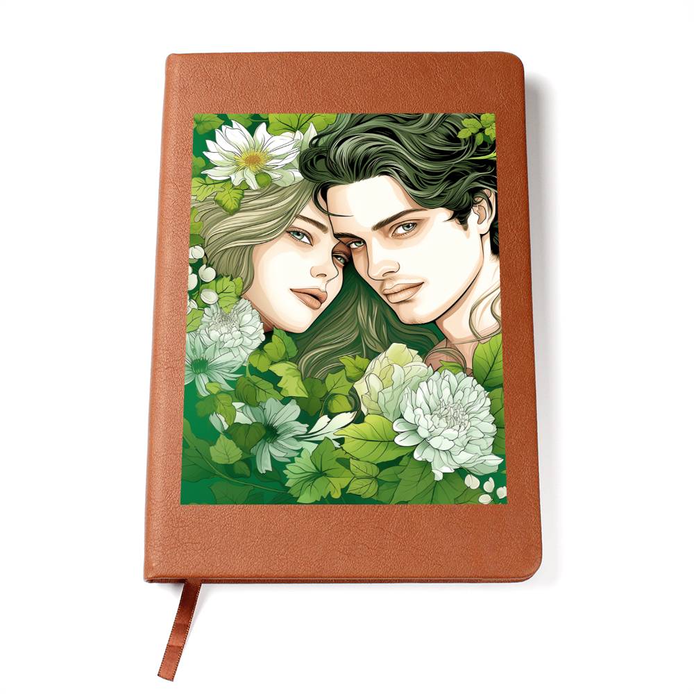 Valentine's Day Art 042 - Vegan Leather Journal