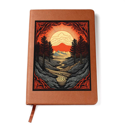 Minimalist BOHO Art 103 - Vegan Leather Journal