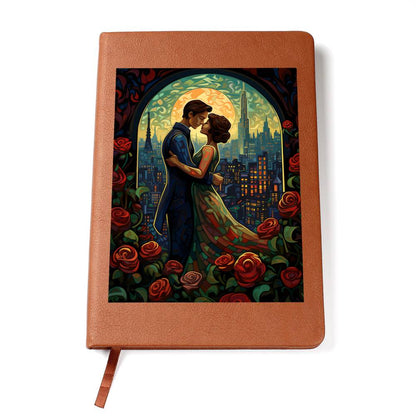 Valentine's Day Art 039 - Vegan Leather Journal