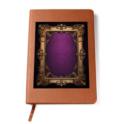 Ornate Gold Cover 024 - Vegan Leather Journal