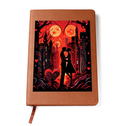 Valentine's Day Art 443 - Vegan Leather Journal