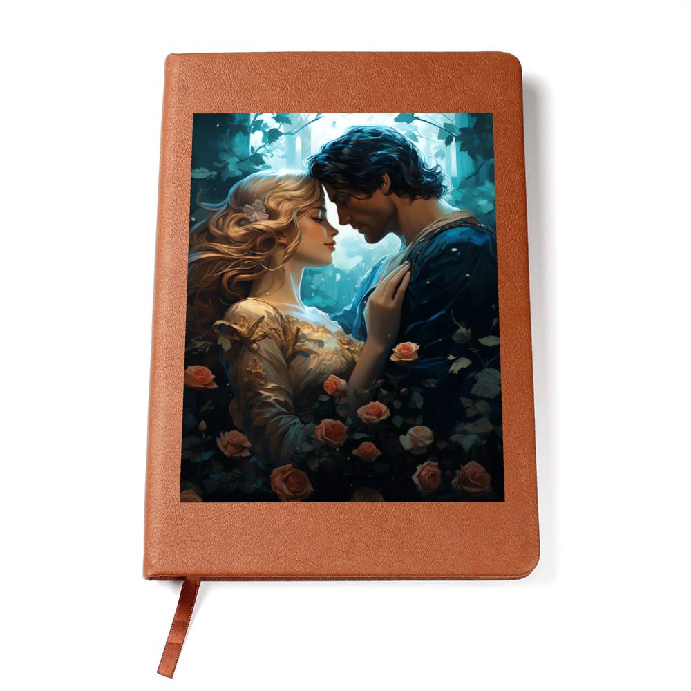 Valentine's Day Art 421 - Vegan Leather Journal