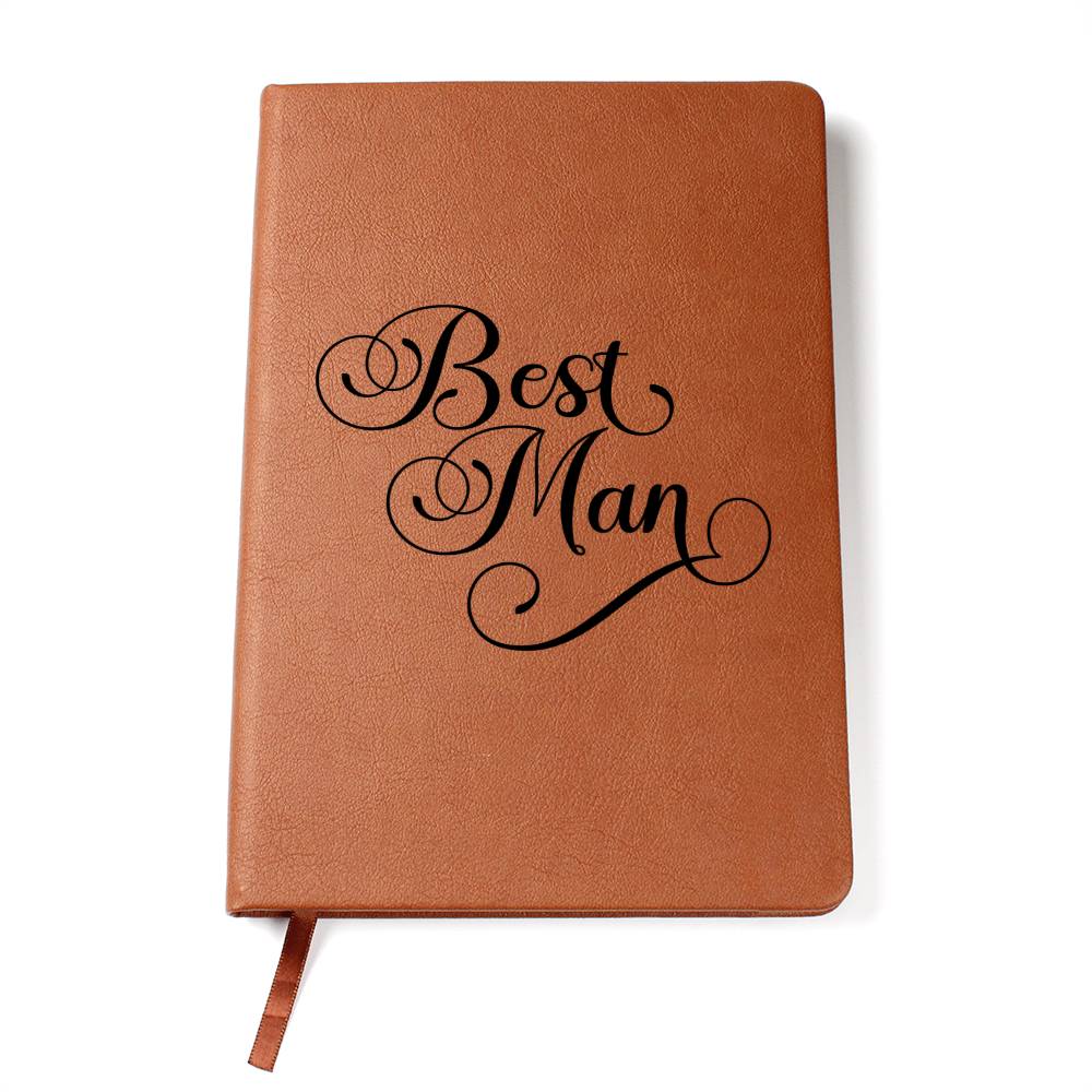Best Man - Vegan Leather Journal