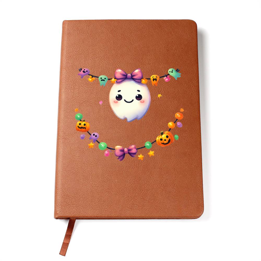 Cute Halloween Sticker 015 - Vegan Leather Journal