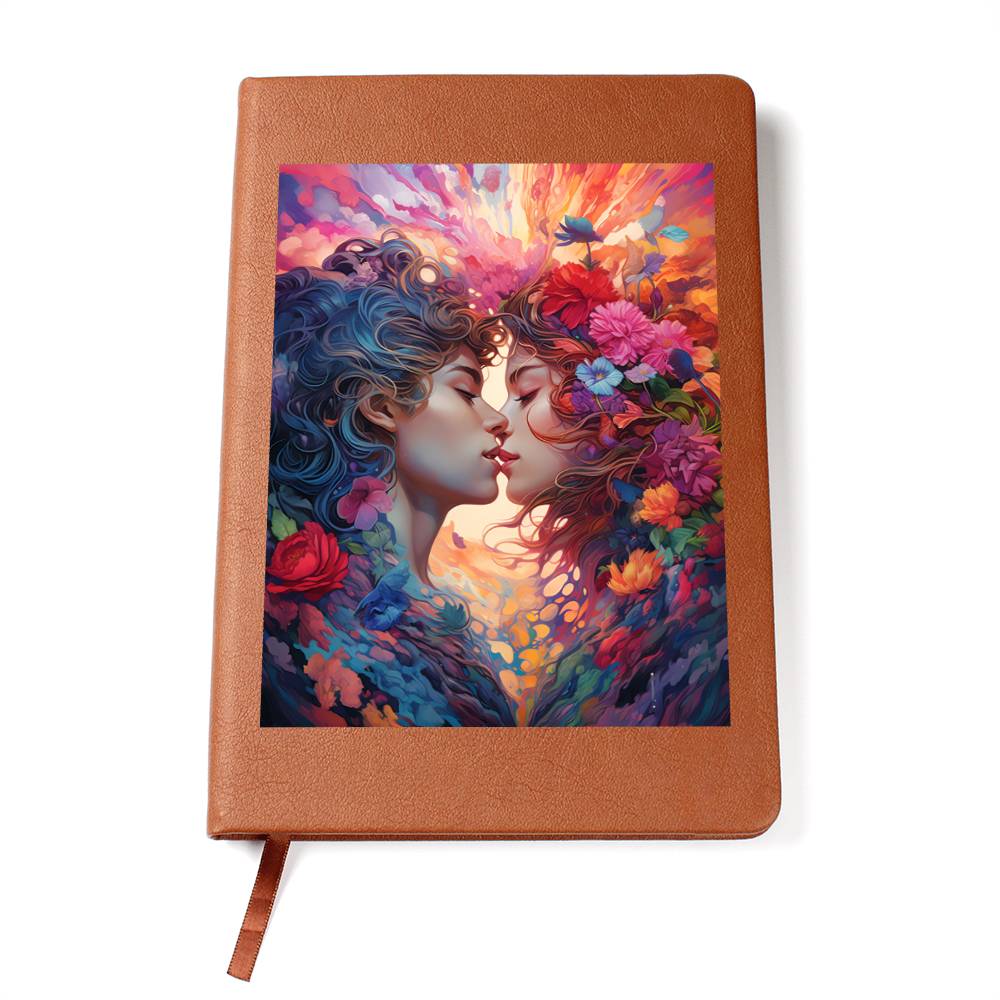 Valentine's Day Art 175 - Vegan Leather Journal