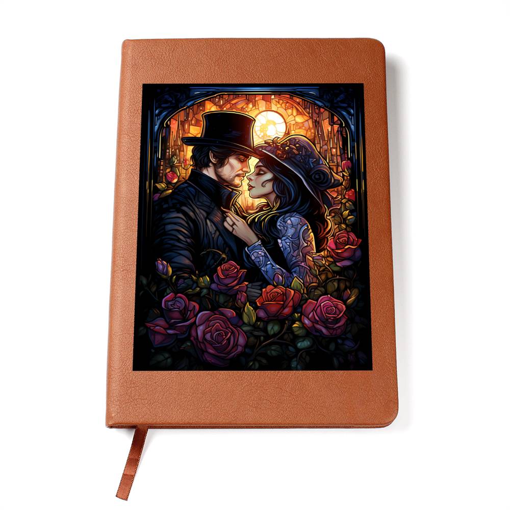 Valentine's Day Art 478 - Vegan Leather Journal