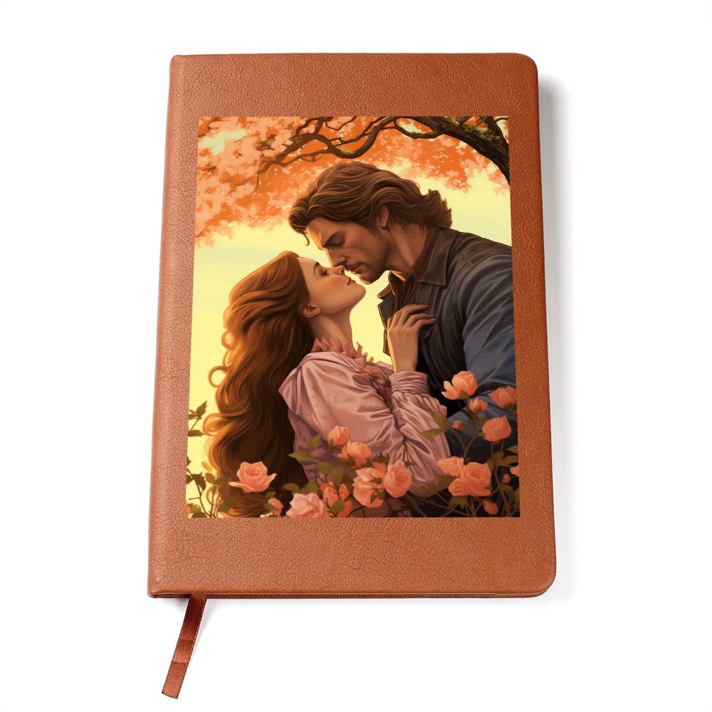 Valentine's Day Art 018 - Vegan Leather Journal