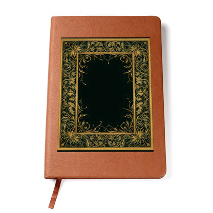 Ornate Gold Cover 120 - Vegan Leather Journal