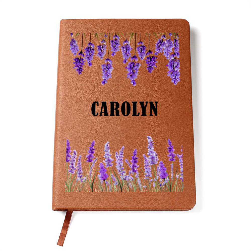 Carolyn (Lavender) - Vegan Leather Journal