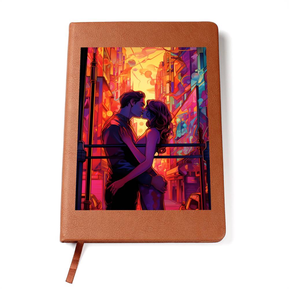Valentine's Day Art 324 - Vegan Leather Journal