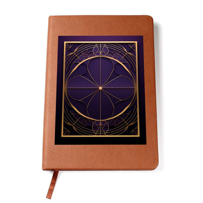 Ornate Gold Cover 040 - Vegan Leather Journal