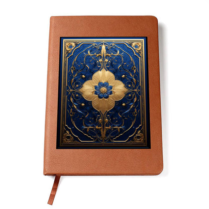 Ornate Gold Cover 020 - Vegan Leather Journal