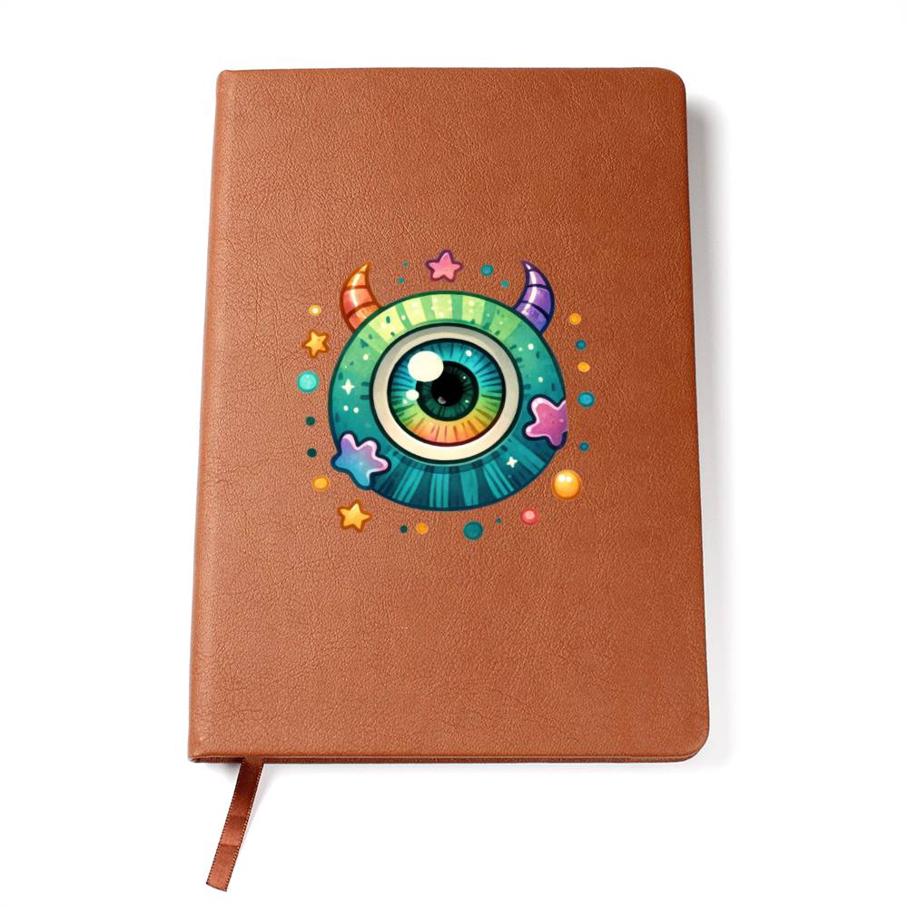 Cute Halloween Sticker 045 - Vegan Leather Journal