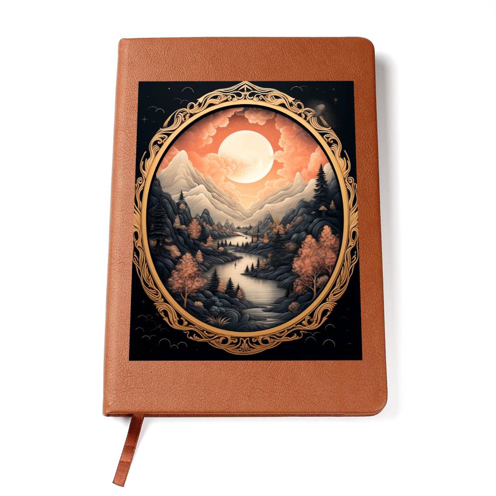 Minimalist BOHO Art 040 - Vegan Leather Journal