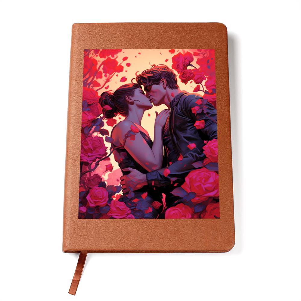 Valentine's Day Art 122 - Vegan Leather Journal