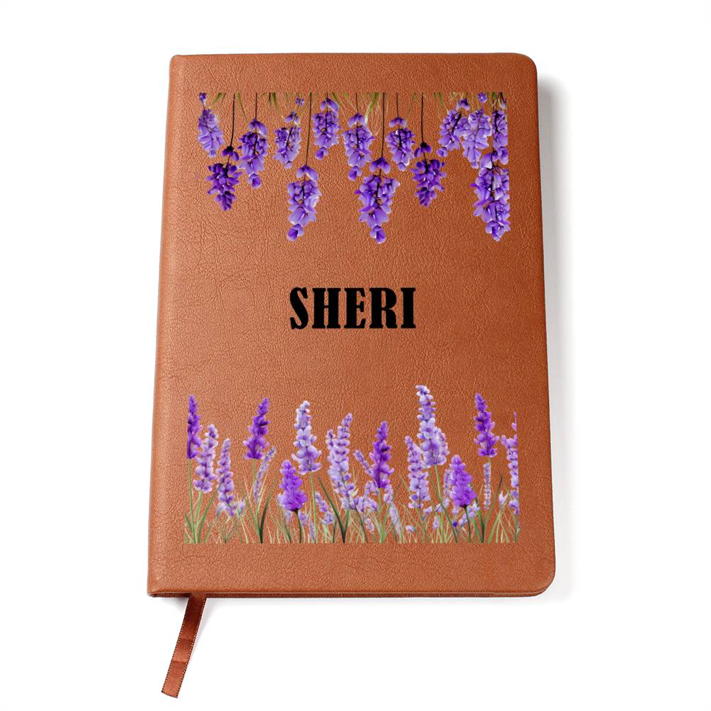 Sheri (Lavender) - Vegan Leather Journal