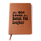 Scottish Fold Longhair - Vegan Leather Journal