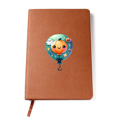 Cute Halloween Sticker 107 - Vegan Leather Journal