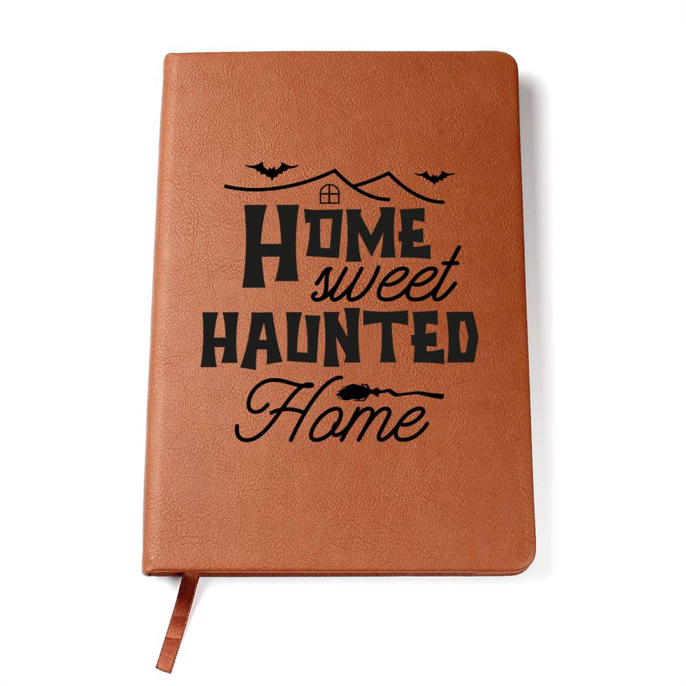 Vintage Halloween Signs 09 - Vegan Leather Journal