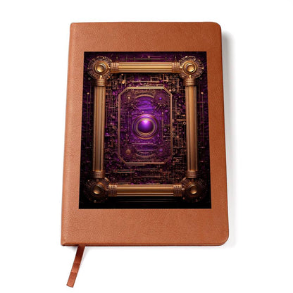 Ornate Gold Cover 028 - Vegan Leather Journal