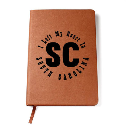Heart In South Carolina v01 - Vegan Leather Journal