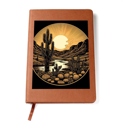 Minimalist BOHO Art 131 - Vegan Leather Journal