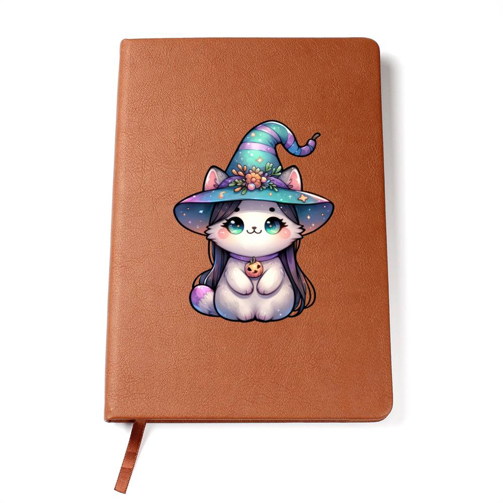 Cute Halloween Sticker 053 - Vegan Leather Journal