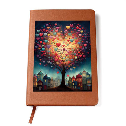 Valentine's Day Art 327 - Vegan Leather Journal