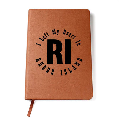 Heart In Rhode Island v01 - Vegan Leather Journal