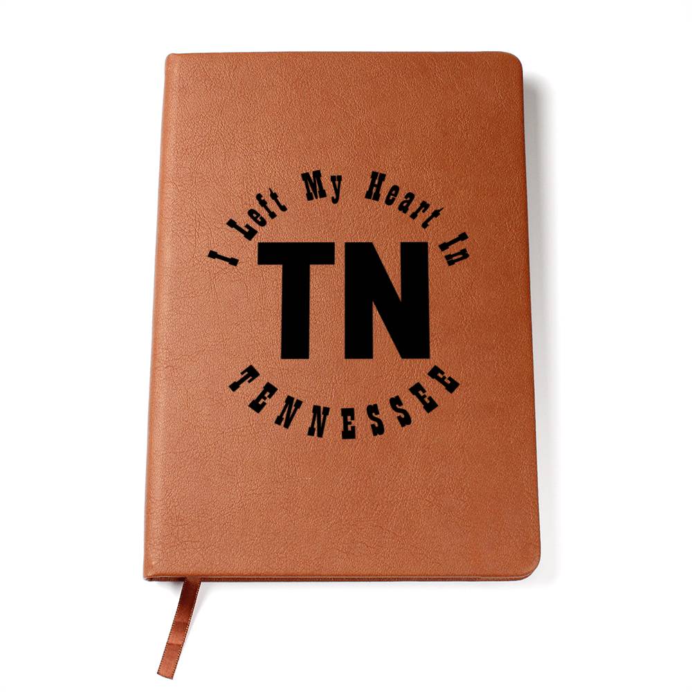 Heart In Tennessee v01 - Vegan Leather Journal