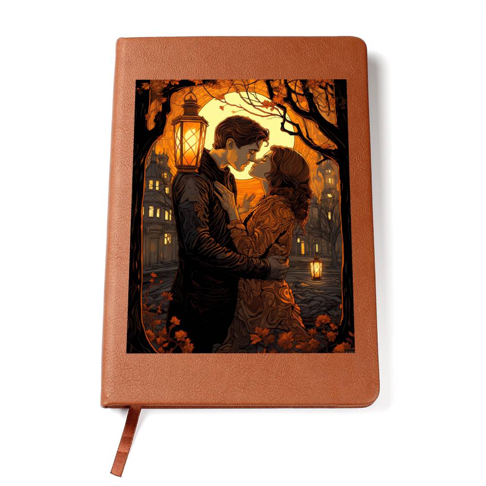 Valentine's Day Art 027 - Vegan Leather Journal