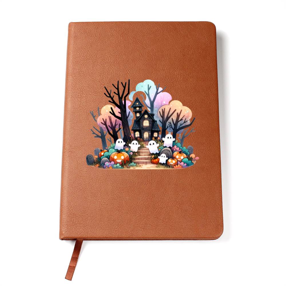 Cute Halloween Sticker 055 - Vegan Leather Journal