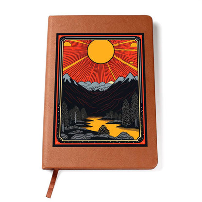 Minimalist BOHO Art 059 - Vegan Leather Journal