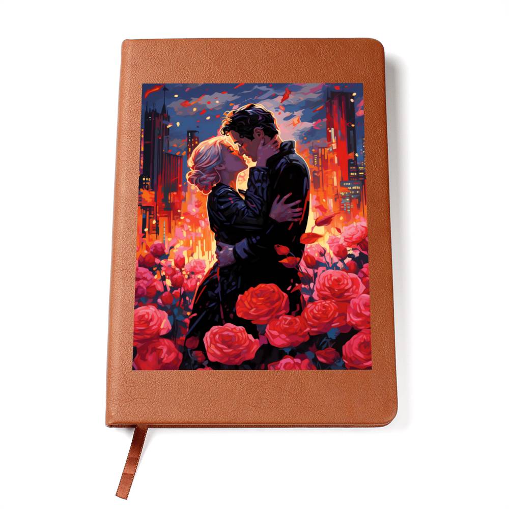 Valentine's Day Art 073 - Vegan Leather Journal