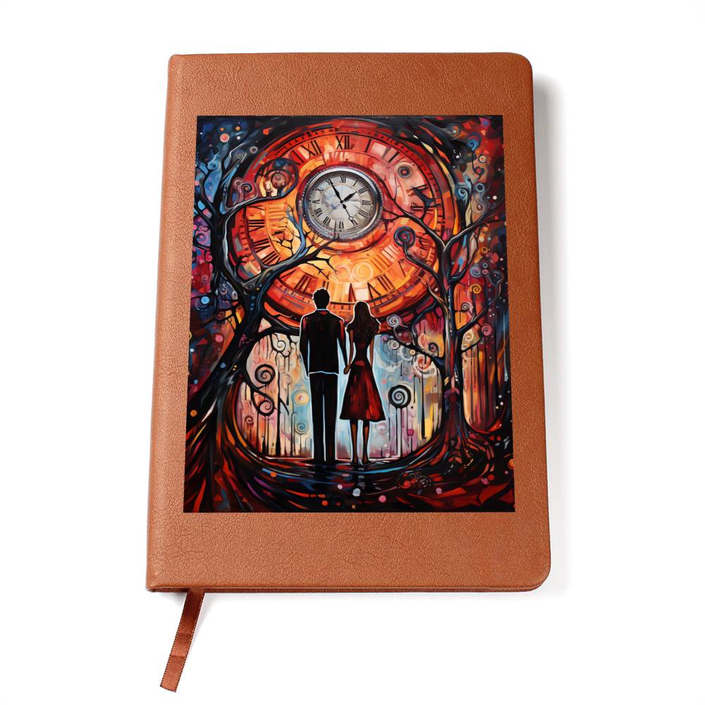 Valentine's Day Art 287 - Vegan Leather Journal
