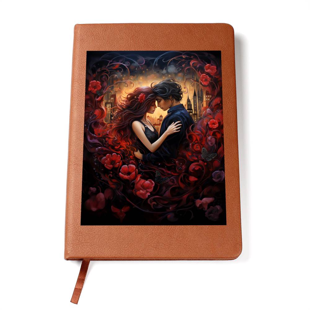 Valentine's Day Art 332 - Vegan Leather Journal