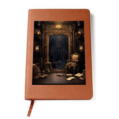 Ornate Gold Cover 104 - Vegan Leather Journal