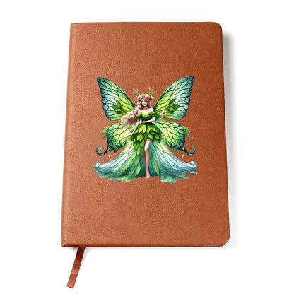 Magical Nature Forest Fairy 17 - Vegan Leather Journal