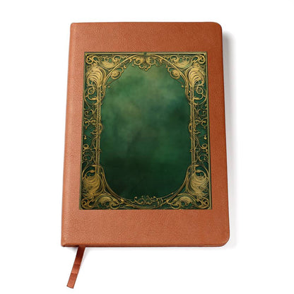 Ornate Gold Cover 038 - Vegan Leather Journal