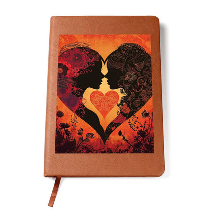 Valentine's Day Art 095 - Vegan Leather Journal