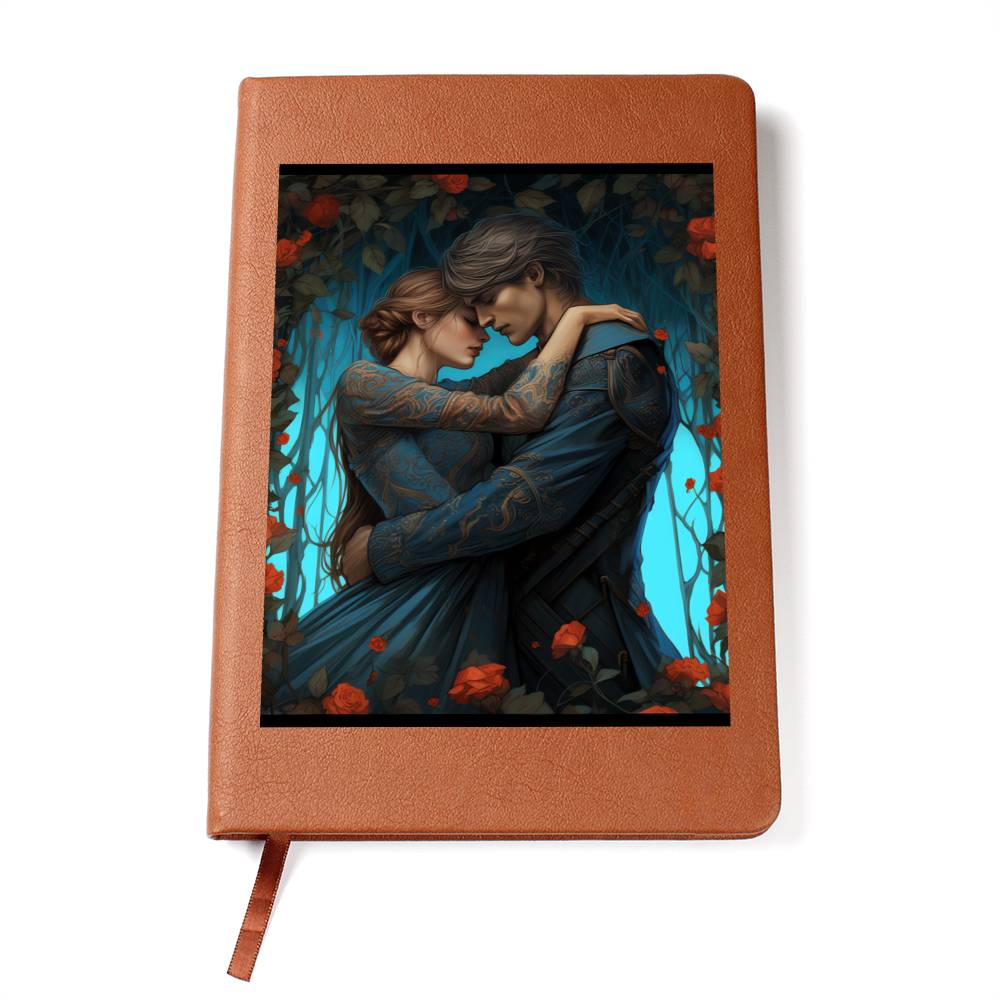 Valentine's Day Art 117 - Vegan Leather Journal