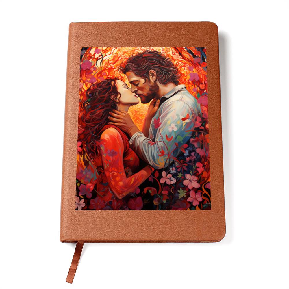 Valentine's Day Art 139 - Vegan Leather Journal