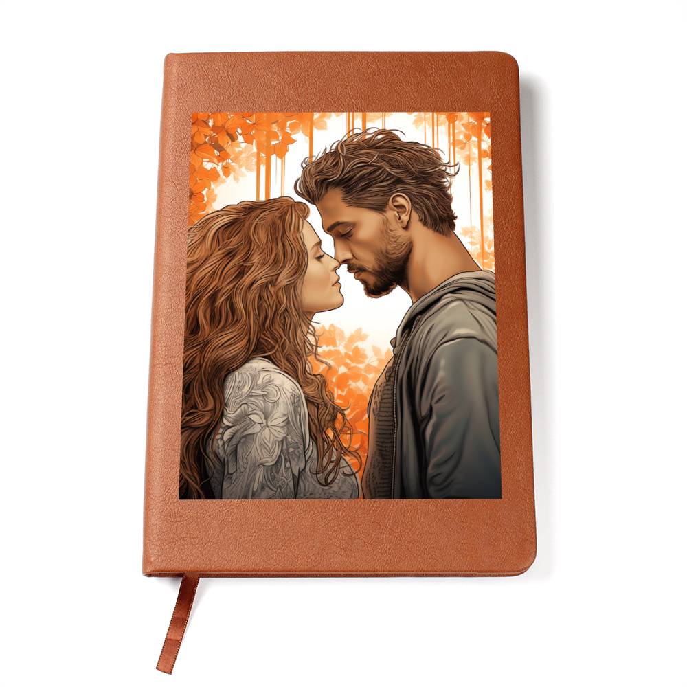 Valentine's Day Art 392 - Vegan Leather Journal