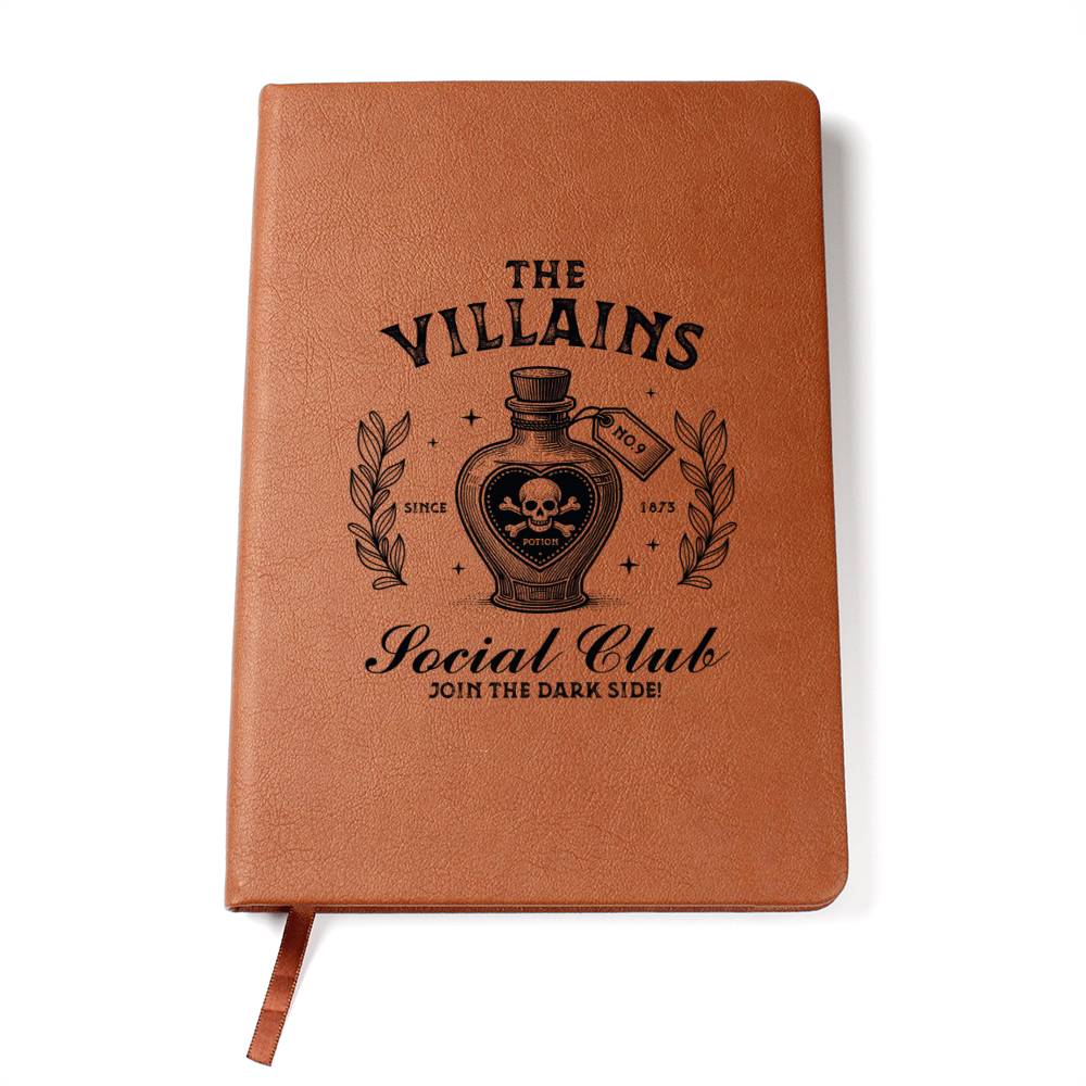 Halloween Witch Club 6 - Vegan Leather Journal