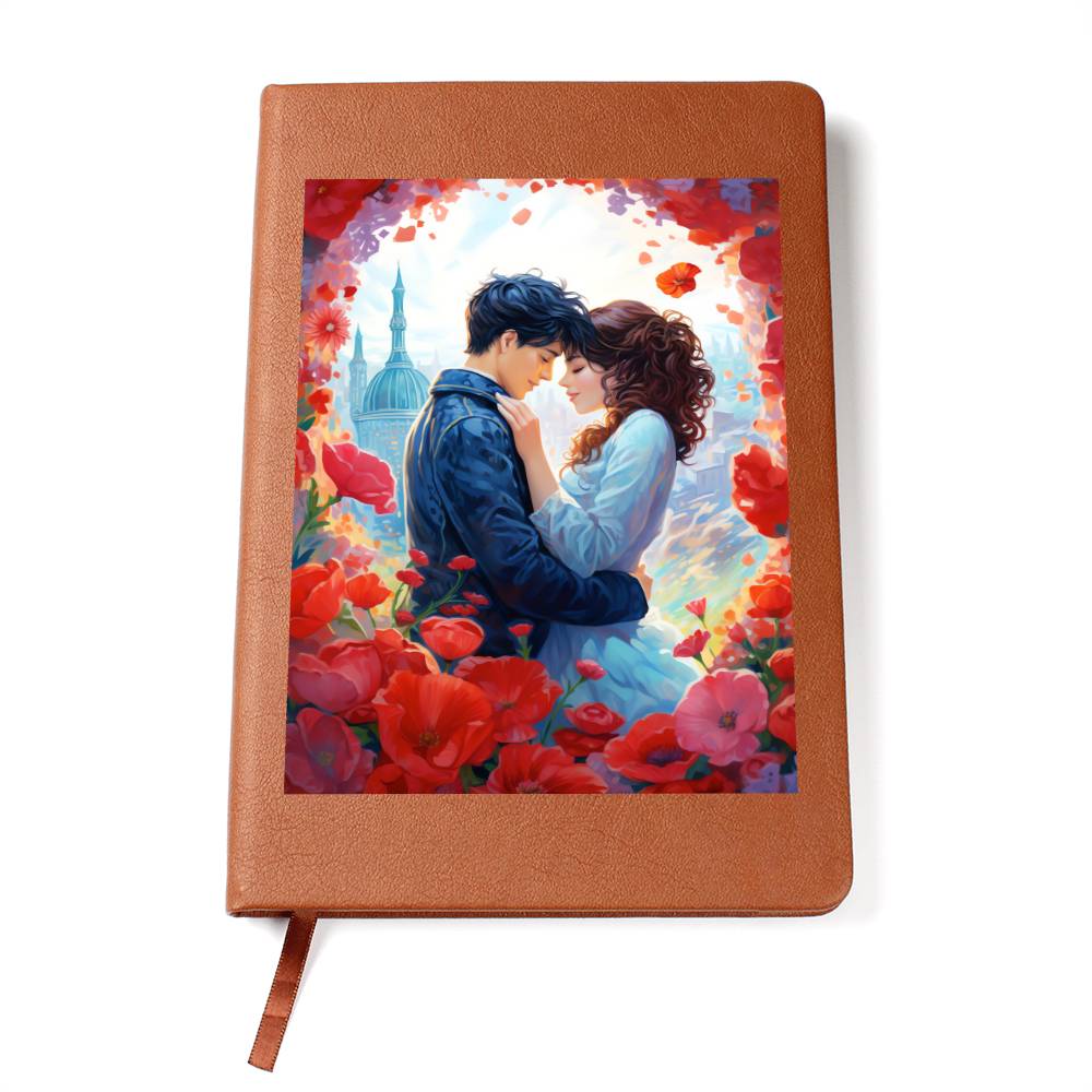 Valentine's Day Art 237 - Vegan Leather Journal
