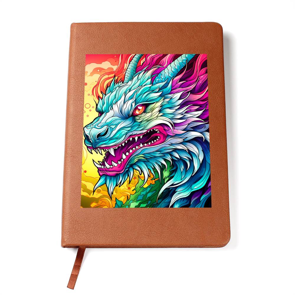 Majestic Dragon 022 - Vegan Leather Journal